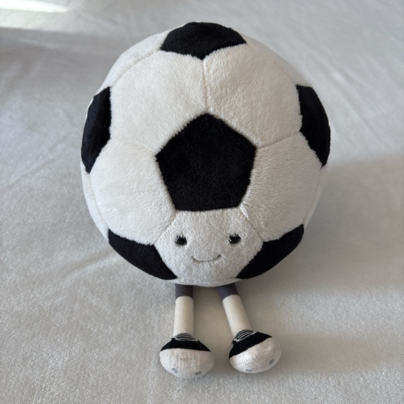 Jellycat 9" Amuseables Soccer Ball Plush - Picture 1 of 6